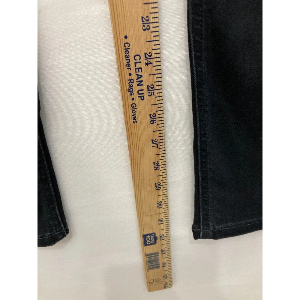 NWT Banana Republic Mens Traveler Jeans 38x32 Straight Fit Black Stretch